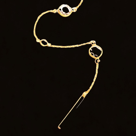 Crystal Drops Y-Shaped Necklace - Picture 4 of 5